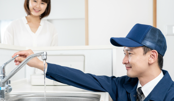 STEP4-作業完了!画像|水漏れセンター千葉市 水まもり隊